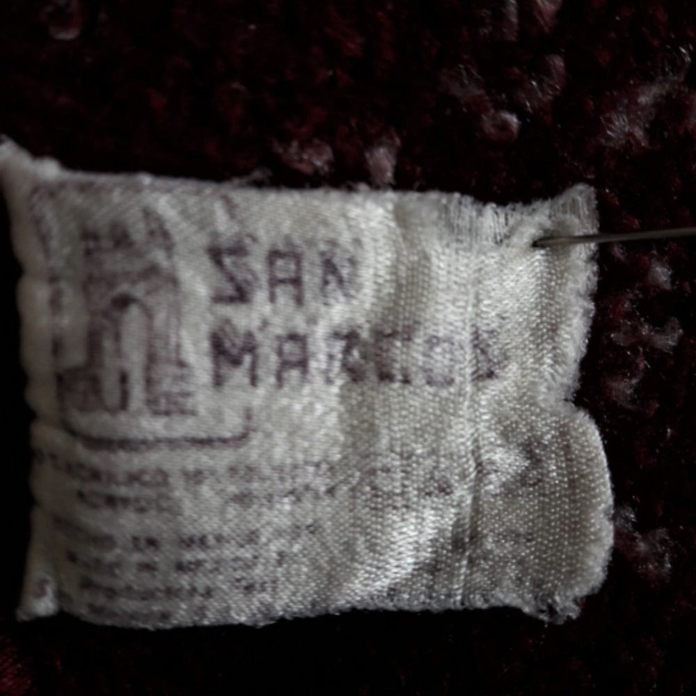 SOLD 80s San Marcos Blanket Tiger Two Sided - Picture 3 of 4